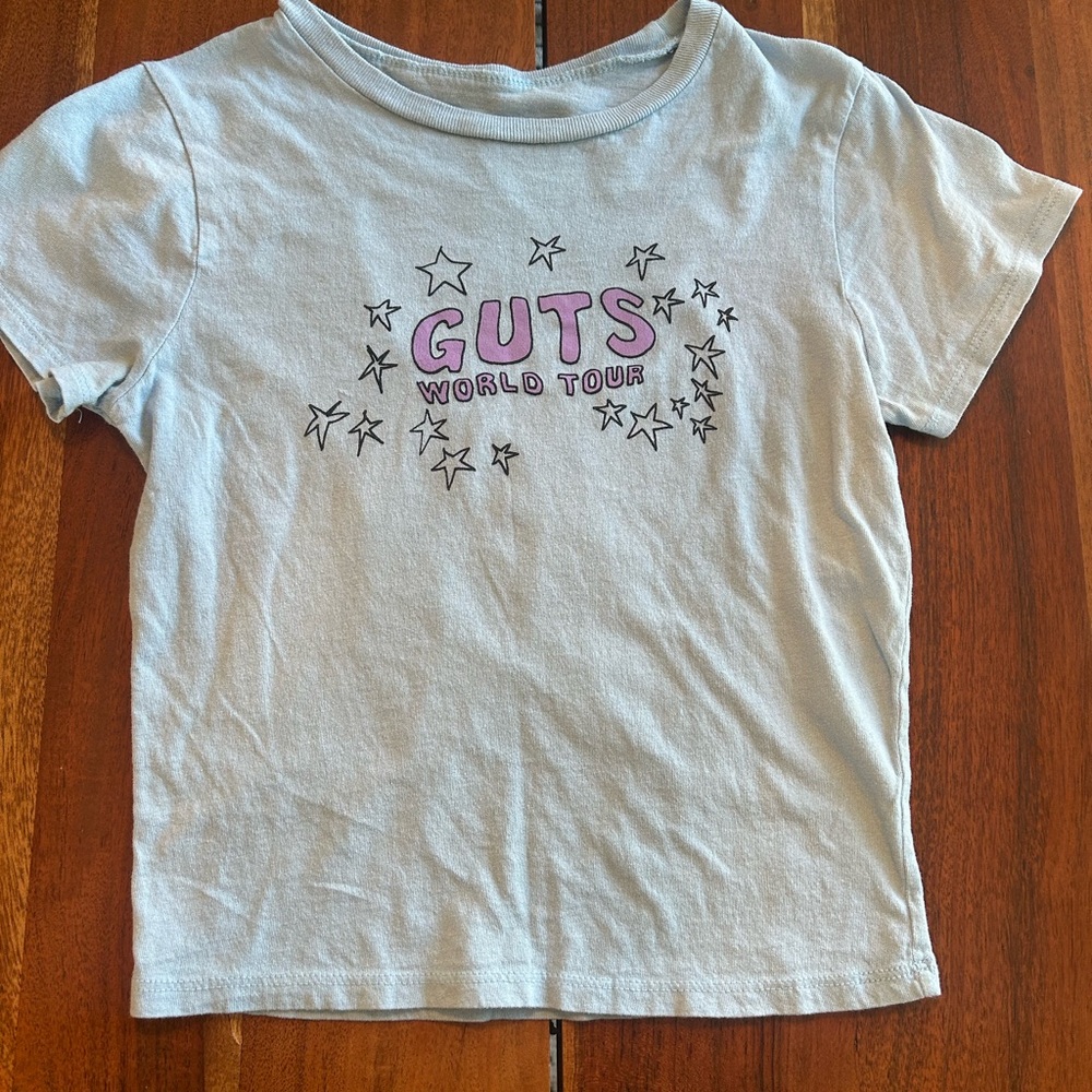 Women's Light Blue Graphic Tee